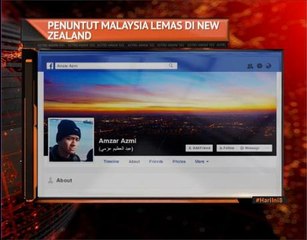 Penuntut Malaysia lemas di New Zealand