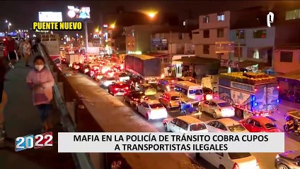 Investigación periodística revela la existencia de mafia en la Policía de Tránsito