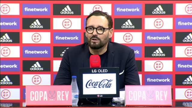 Bordalás: Llegar a una final de la Copa del Rey con el Valencia es algo increíble