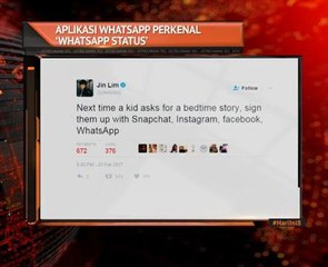 Aplikasi WhatsApp perkenal WhatsApp Status