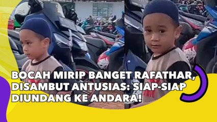 Viral Bocah Mirip Banget Rafathar, Disambut Antusias: Siap-Siap Diundang ke Andara!