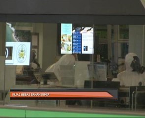 KLIA 2 bebas bahan kimia