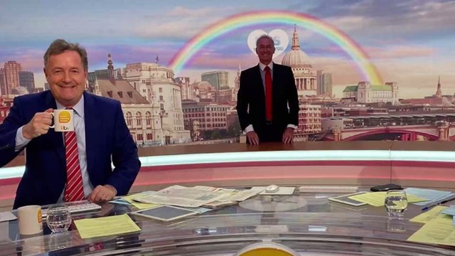 Piers Morgan shoots his shot with Lucie Donlan