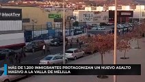 Al menos un millar de inmigrantes protagonizan un nuevo asalto masivo a la valla de Melilla