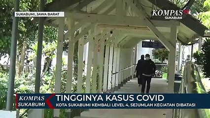 Kota Sukabumi PPKM Level 4, Sejumlah Kegiatan Dibatasi