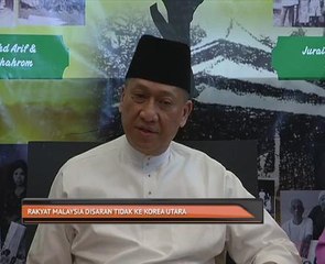 Rakyat Malaysia disaran tidak ke Korea Utara