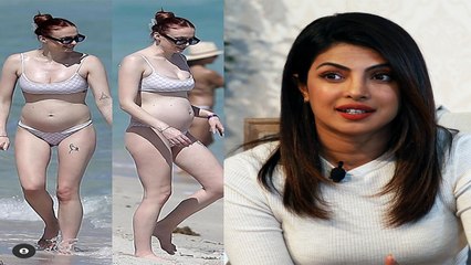 Priyanka Chopra की जेठानी Sophie Turner ने बेबी बंप किया flaunt | Filmibeat