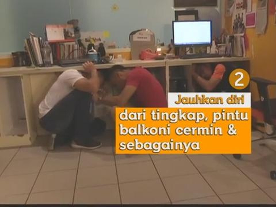 Survival: Menghadapi gempa bumi