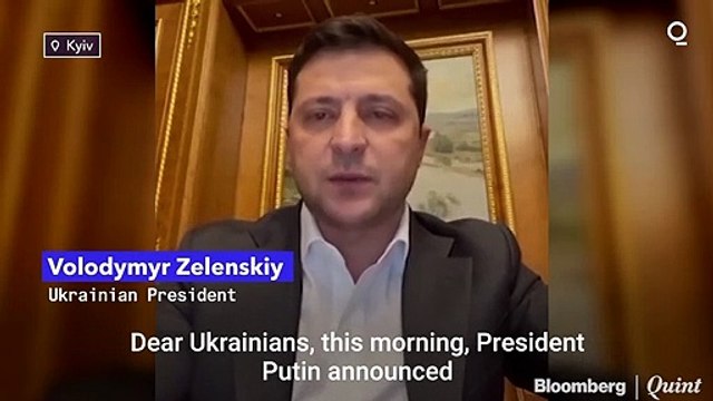 'Won't Surrender', Says Ukrainian President Volodymyr Zelenskiy: Russia-Ukraine Conflict