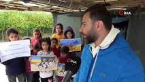 Türkiye'deki Suriyeli çocuklardan Putin'e mesaj var