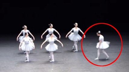 Ce numéro de danse classique va prendre un tournant inattendu