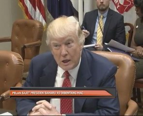 Pelan Bajet Presiden baharu AS dibentang Mac