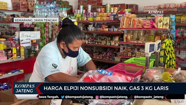 Harga Elpiji Nonsubsidi Naik, Gas 3 Kg Laris