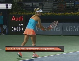 Kejuaraan Tenis Dubai memihak kepada Angelique Kerber