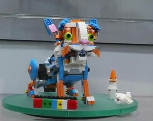 Lego's Screaming Cat gets attention at 2017 Toy Fair