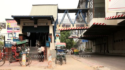 Gate No.1 of Model Town Metro Station