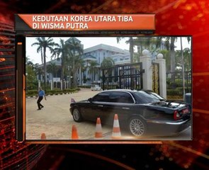 Kedutaan Korea Utara tiba di Wisma Putra