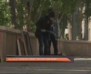 Tiga lelaki dipenjara kerana curi karya seni agung