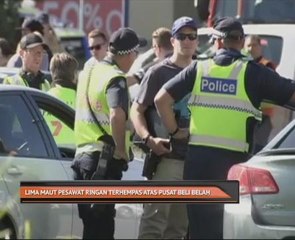 Lima maut pesawat ringan terhempas atas pusat beli belah