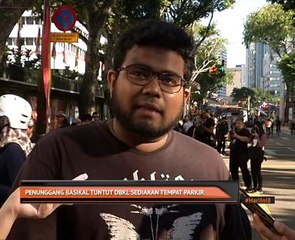 Penunggang basikal tuntut DBKL sediakan tempat parkir