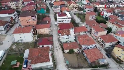 Yalova'da bir mahalle çökme tehlikesiyle karşı karşıya