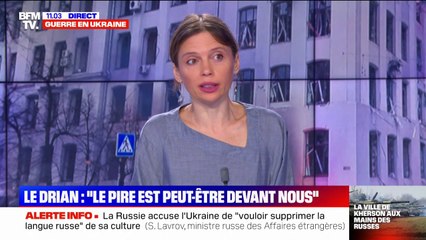 下载视频: L'ancienne première secrétaire de l’ambassade d’Ukraine en France dénonce des 