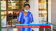 Neidy, la mujer que recibió una bofetada en Carnaval, dijo que no aceptará disculpas públicas