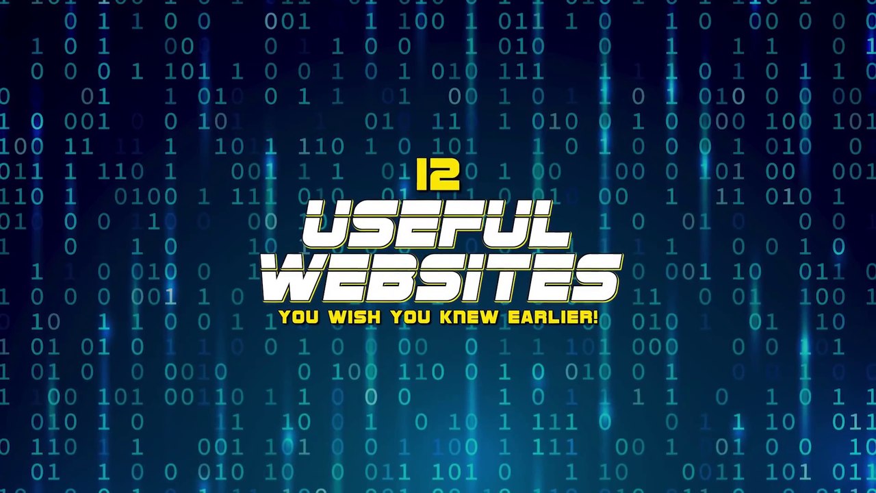 12+ Extremely Useful Websites You Wish You Knew