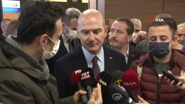 Son Dakika | Bakan Soylu: (Maske zorunluluğunun kaldırılmasına ilişkin genelge) Sağlık Bakanlığımız Bilim Kurulu'nun kararlarını bir yazı çerçevesinde iletecek.