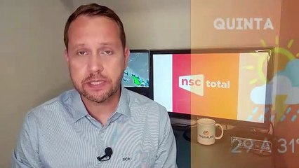 Previsão do tempo em SC para quinta-feira