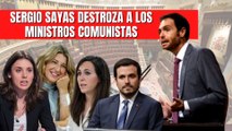 Sergio Sayas DESTROZA a los ministros COMUNISTAS de PEDRO SÁNCHEZ