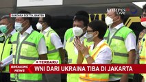 Menlu Retno Marsudi Sambut Langsung WNI dari Ukraina di Bandara Soekarno Hatta