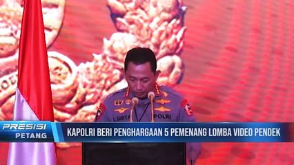 Pemenang Video Pendek pada Rapim Polri