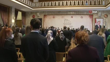 TBMM Başkanı Şentop: "Güçlünün haklıya meydan okuduğu günlerde sevgi, hoşgörünün, kardeşliğin önemi daha iyi anlaşılıyor"