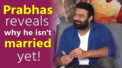 'Bahubali' star Prabhas reveals why he isn't married yet!
