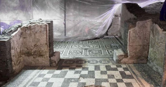 Rome : Quand la construction d'un métro révélait une incroyable villa antique