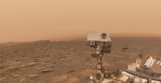 Curiosity envoie un nouveau selfie depuis Mars au milieu de la tempête