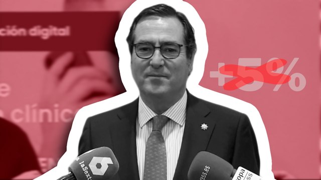 Garamendi, en contra de subir los salarios un 5%