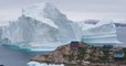 Groenland : un immense iceberg menace les habitants du village d'Innaarsuit
