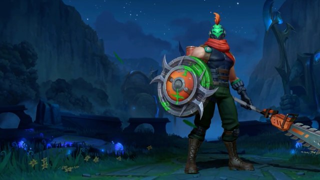 League of Legends Wild Rift - Zombie Slayer Pantheon and Obsidian Malphite Skins