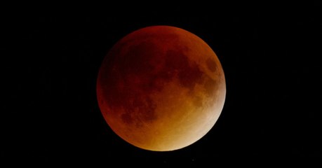 Pendant l'éclipse totale, une météorite est tombée sur la Lune