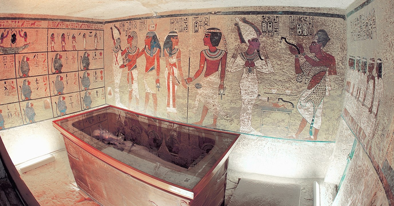 Egypte : la tombe du pharaon Toutankhamon a été restaurée
