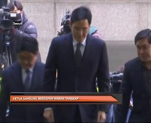 Ketua Samsung berdepan waran tangkap
