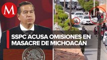 Autoridades municipales no alertaron sobre ataque en velorio de Michoacán, acusa SSPC