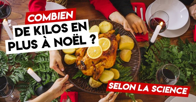 Combien de poids avez-vous pris à Noël, selon la science ?