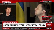 Todos precisam parar com essa luta, diz Zelensky à CNN  VISÃO CNN