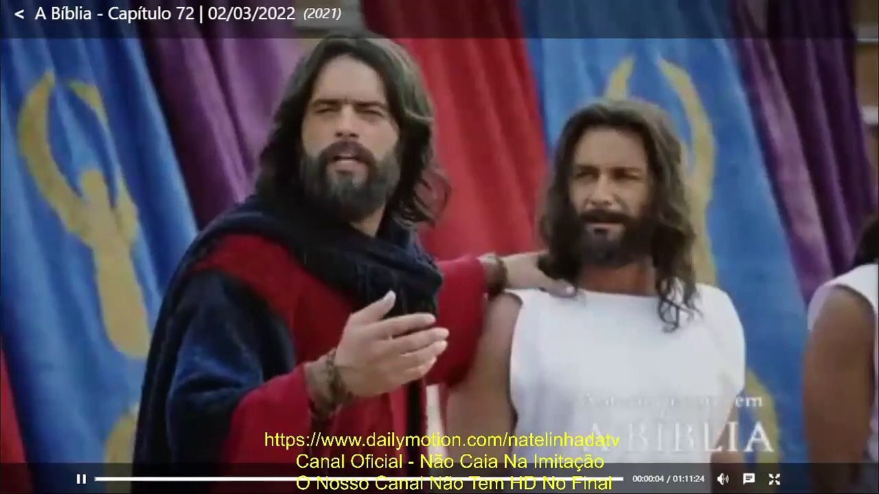 NOVELA A BÍBLIA - Cap 72 - 02/03/2022 - SEM INTERVALO - PARTE 1