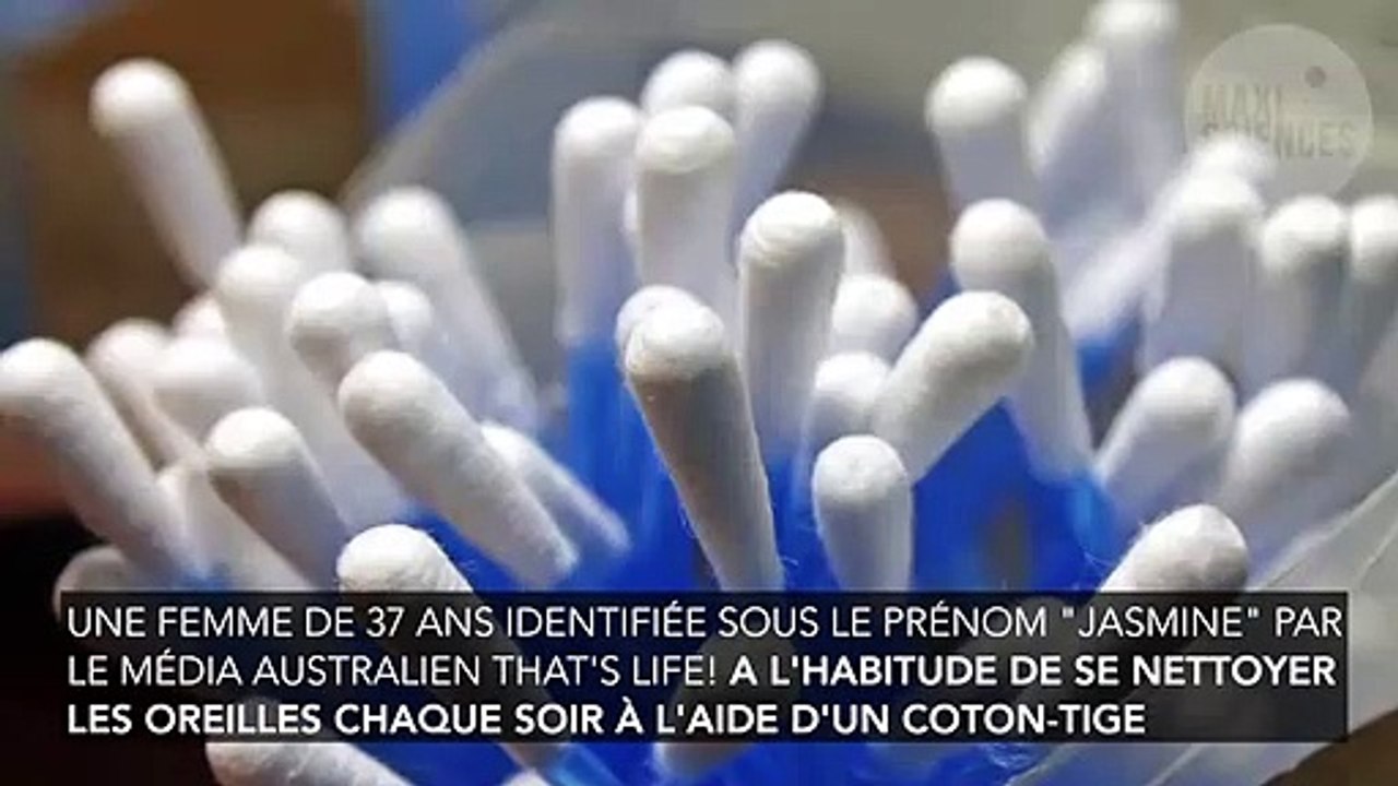 Hygiène : Elle utilise un coton-tige, une infection lui ronge l'intérieur de l'oreille