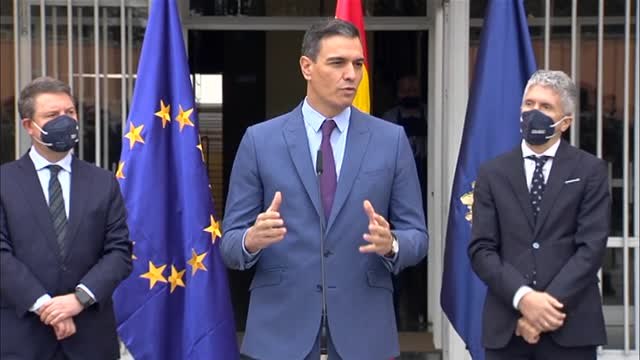 Sánchez celebra que todos los partidos avalen la postura del Gobierno de España en la guerra