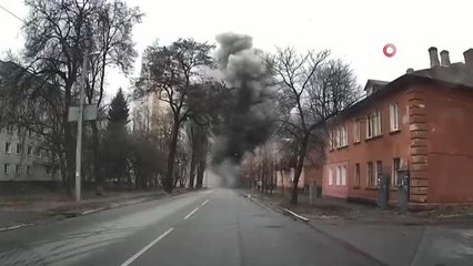 Rusya, Çernihiv'de yerleşim yerini vurdu